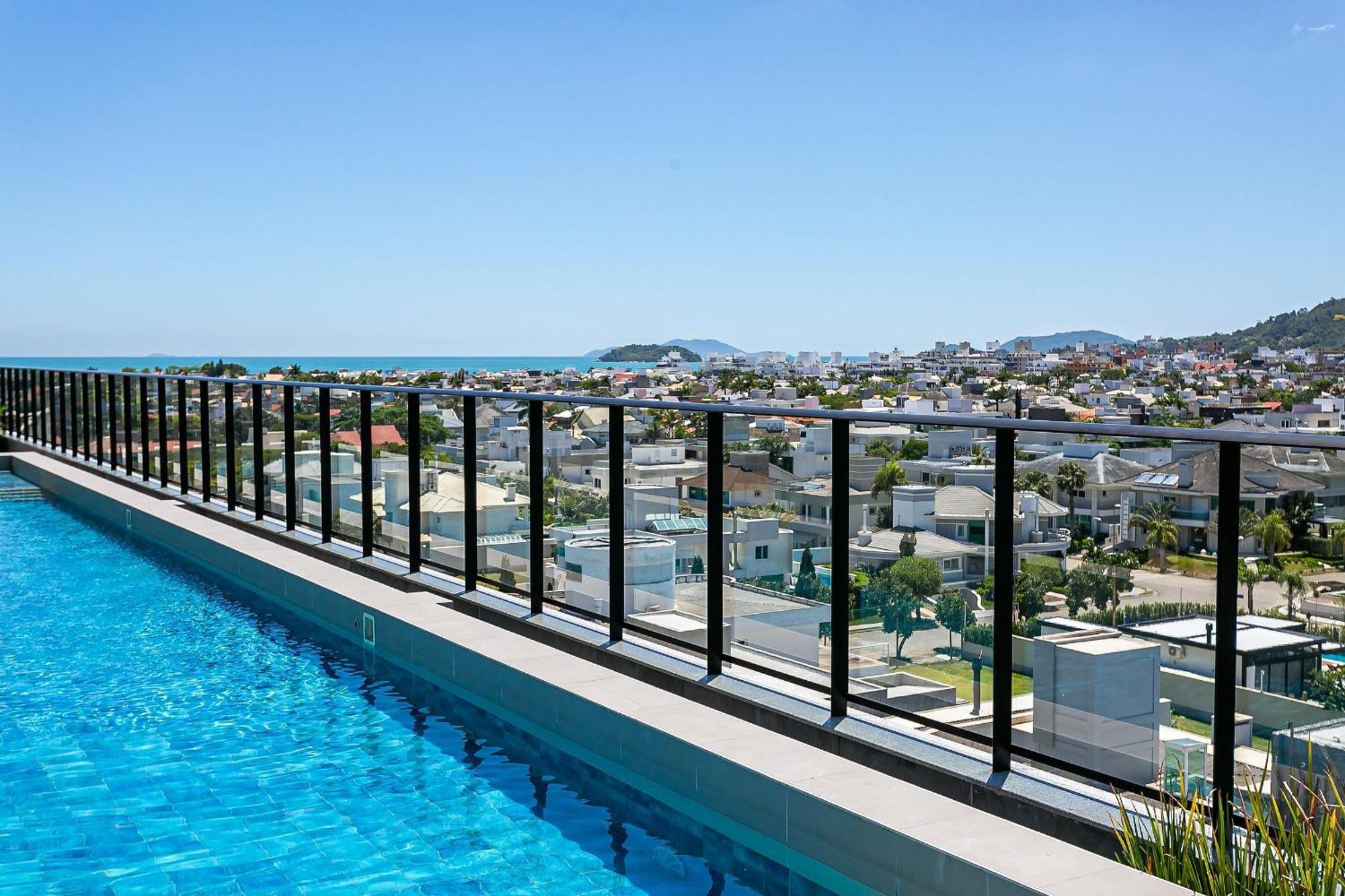 Florianópolis Wi-Fi 300Mb | Rooftop Com Piscina Em Jurere #Ja15 מראה חיצוני תמונה